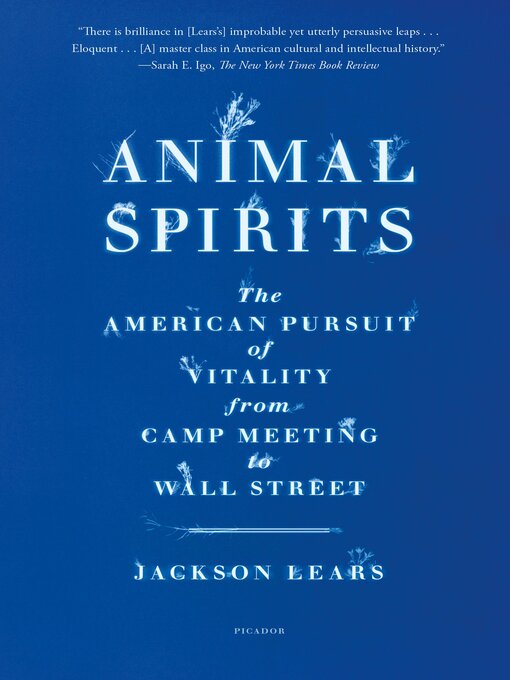 Title details for Animal Spirits by Jackson Lears - Available